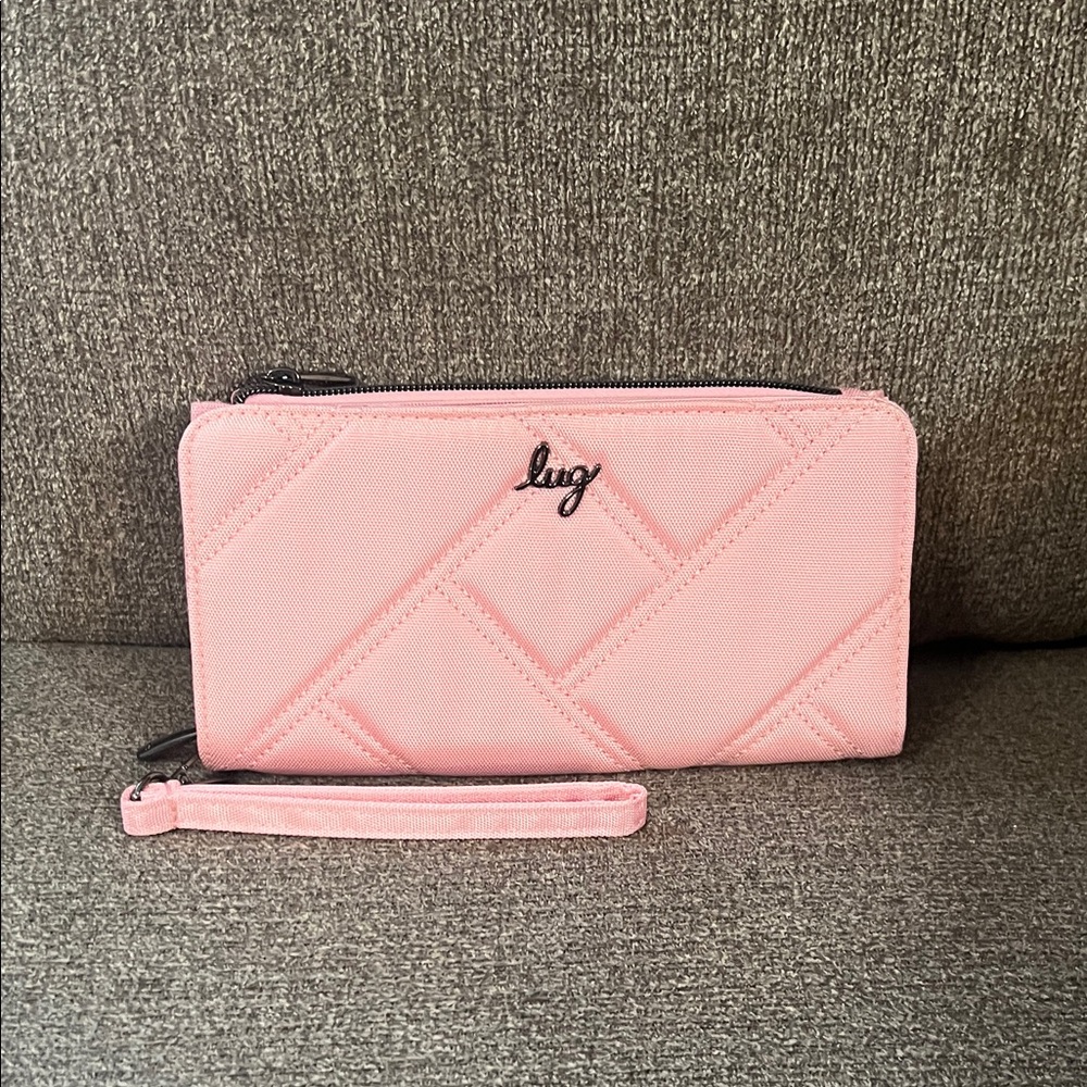 Lug Bubble Pink Arabesque wallet